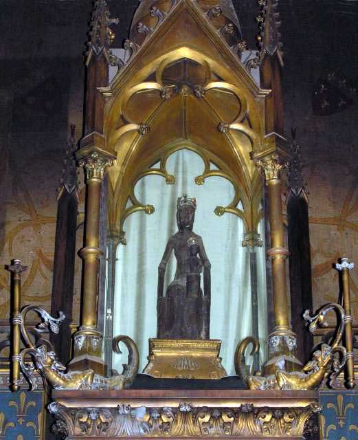 Our Lady of Rocamadour Black Madonna in France